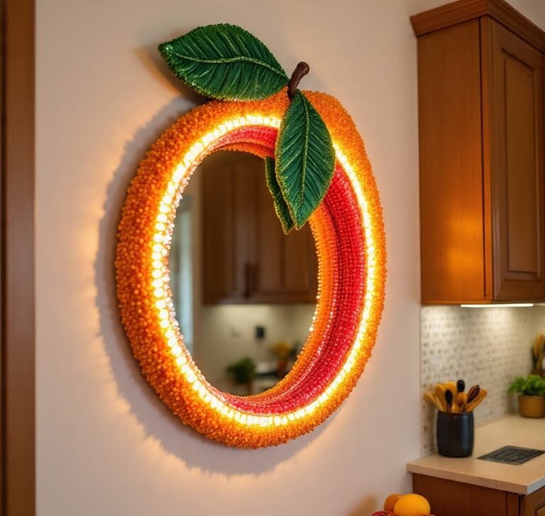 Reflections of Nature: The Spirit of Fruit Mosaic Mirrors.