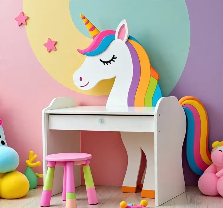 6 Unicorn Dreams: Magical Desks That Spark a Child’s Imagination
