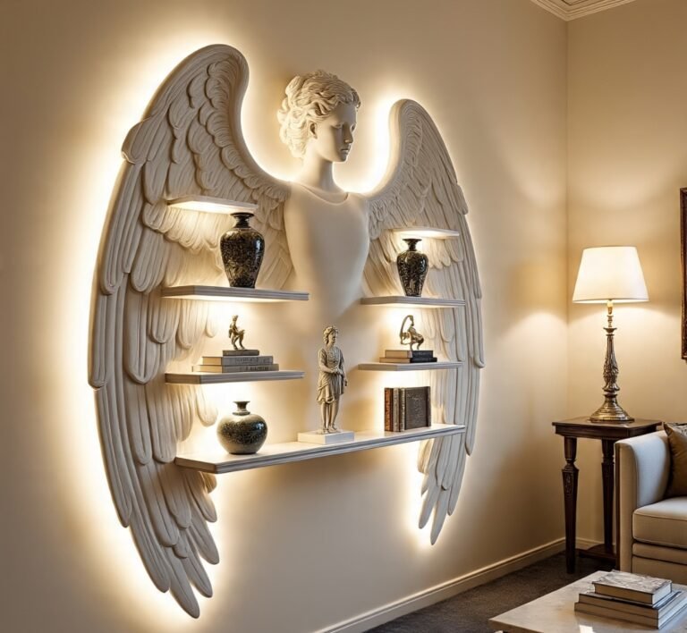 Heavenly Angel Wall Décor Ideas to Bless Your Home with Beauty & Serenity