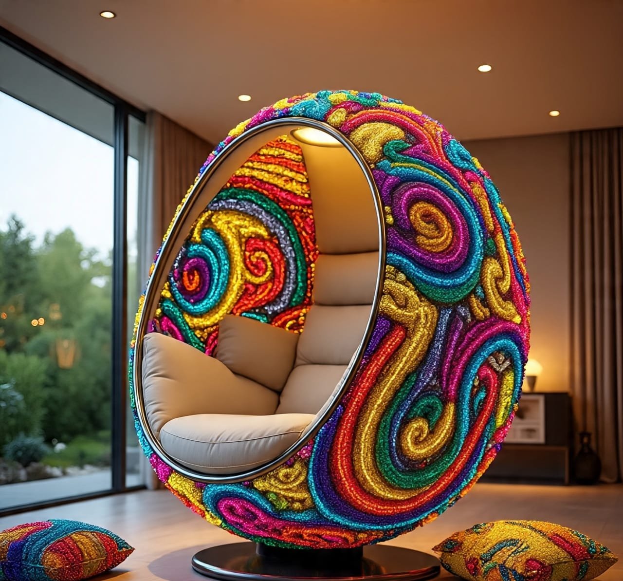 Beaded Pod Chairs
