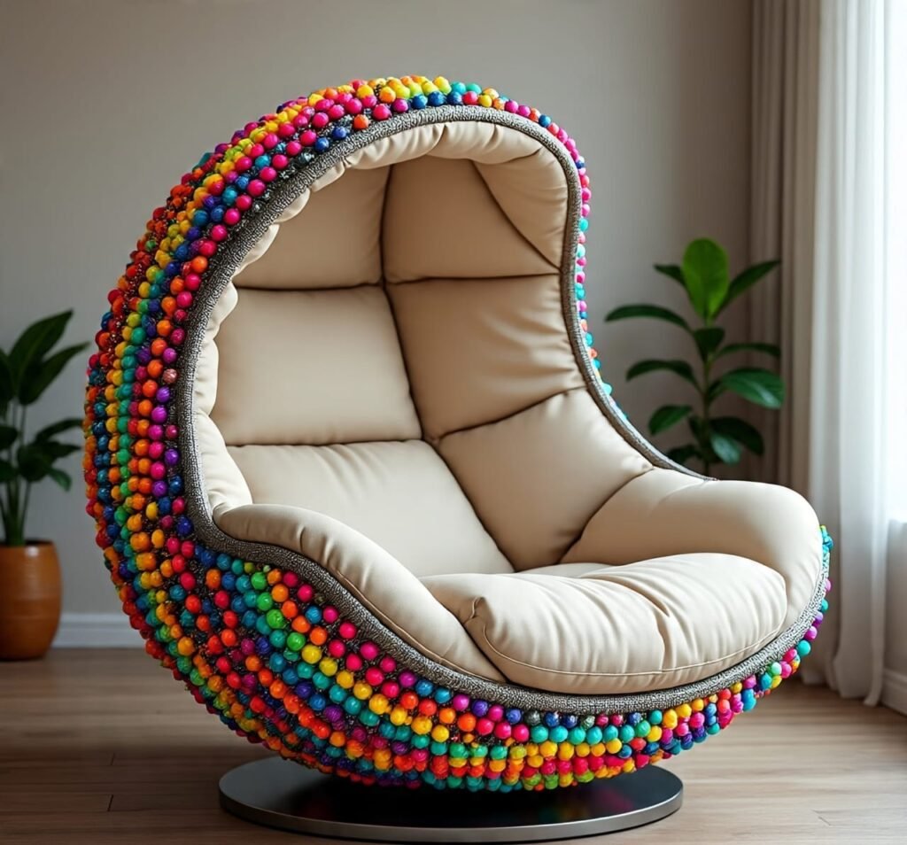 Beaded Pod Chairs