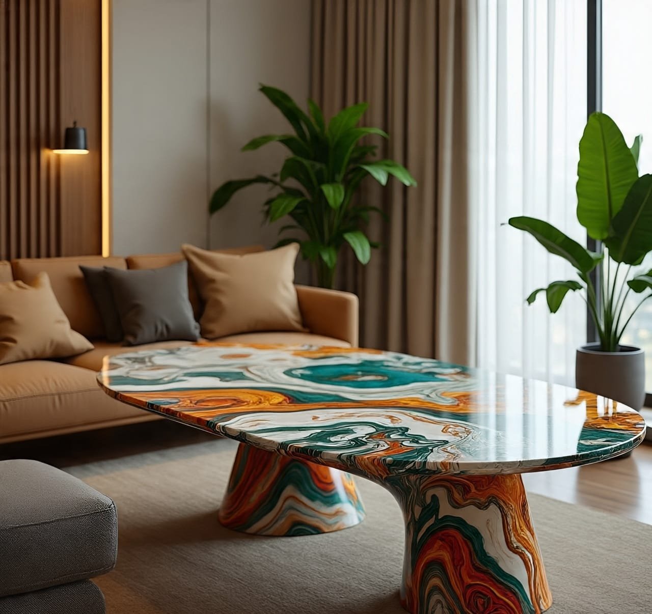 Luxury Marble Table Decor